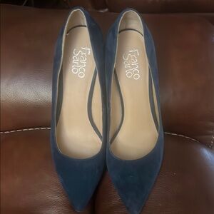 Franco Sarto Women's Navy Heels